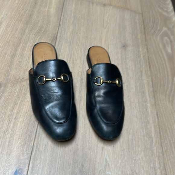 Gucci leatherr mules size 37.5 - Picture 8 of 12